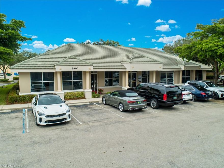 Welcome to Strand Professional Park, a well-established commercial enclave within The Strand, ideally positioned in North Naples just west of I-75 off Immokalee Road. Suite 1 is now available for immediate occupancy, offering a clean, professional space suitable for a variety of office or service-based uses.
The landlord requires first month, last month, and security deposit at move-in, along with an application fee. All utilities and CAM are included, with the tenant responsible only for internet service. Taxes apply to the base rental rate. The landlord is seeking a minimum 2-year lease. Asking rate is $650.00
Be sure to explore the 3-D virtual tour to get a full sense of the layout and flow of this turnkey suite.