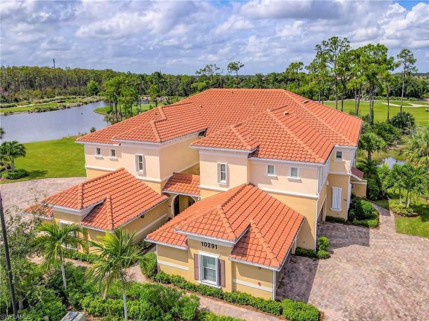 Magnificent Private Panoramic View of the 7th hole at Plantation Golf & Country Club! Unique Coach home has 4 Bedrooms, 2 1/2 Bath, 2 Car Garage, 2300 Sq. Ft. Deluxe Crown Molding. Gourmet Kitchen Featuring Upgraded Built in SS Appliances, Granite Countertop & Tile Backsplash. Maple Espresso Cabinets w/Upper & Lower Lighting. Family Room has Glass Sliding Doors out to Lanai, Double Tray Ceilings & Lighted Fans. Dining Room has Wainscoting & Chandelier. Bar Seating & Casual Eating Area. Master Bedroom has Large Window for View of Golf Course, Tray Ceiling, Wainscotting & Custom Walk-In Closets. Soaking Tub & Separate Shower in Master Bath. Den/4th Bedroom has Closet & Wood Floor. 2 Large Guest Bedrooms & Bathroom w/Shower. Laundry Room includes Washer/Dryer & Utility Sink. Relax on your Lanai & Enjoy the Sunset! Golf Membership available to play the Hurdzan-Fry Championship Course but Not Required. Outstanding amenities such as a 38,000 Sq. Ft. Clubhouse, Formal & Casual Dining Room, Resort Style Pool & Spa, 6 Har-Tru Tennis Courts, Pickleball courts, Fitness Center/Sauna. Located near Red Sox & Minnesota Twins Stadiums. Close to I-75 & shopping malls. Quick access to SW FL Airport.