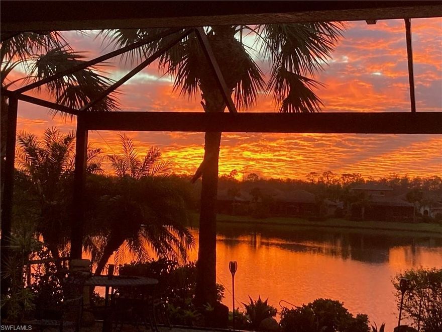 This stunning property may just be the one you've been searching for. Situated in the sought-after Carena neighborhood of 193 doors. This home features the popular WCI Florencia floor plan.   Imagine yourself relaxing on the lanai, taking in the serene views of the salt water heated pool and the wildlife that frequents the pond. The sun and birds will greet you each morning as you enjoy a cup of coffee while gazing out of your picture window screen.  Inside, you'll find a plethora of upgrades that truly set this home apart. From the 8-foot doors and volume ceilings to the Crown molding and freshly painted soft close cabinets with new hardware, every detail has been carefully considered. The kitchen is a chef's dream with a 2-oven range, Bosch dishwasher, and under cabinet lighting. The guest room features a custom Murphy bed/desk system, while the den boasts French doors and luxury vinyl flooring in the bedrooms.
The home is equipped with storm smart shutters, electric on the lanai, and a new HVAC system installed in 2024. The water heater was also replaced in 2021. The diagonal tile flooring has been meticulously cleaned, and the living area has been freshly painted and a new chandelier. Additional features include a whole house water filtration system, electric for a generator, and a screened entryway.  The care and pride that the original owners have put into this home is evident throughout, making it truly move-in ready. Residents will also have access to the award-winning 55+ Pelican Preserve community, which offers a wide array of amenities such as pickleball, tennis, bocce ball, lawn bowling, softball, walking trails, dog parks, a spa, amphitheater, indoor theatre, pools, bars, restaurants, cards, craft rooms, fitness facilities, music programs, fishing areas, and more. Optional golf memberships are available for those looking to enjoy 27 holes of golf.  It's time to embrace the lifestyle you've always dreamed of. Start living the life you've worked so hard for in this exceptional property.