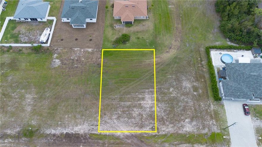 Prime NW Cape Coral Location - Excellent opportunity to build in one of NW Cape Coral’s most active growth areas. Located in a quiet neighborhood surrounded by newer homes, this homesite offers the perfect setting for a primary residence, seasonal home, or long-term investment.  Conveniently located near Burnt Store Rd and Pine Island Rd with easy access to shopping, dining, schools, parks, and everyday amenities. The surrounding area continues to see strong demand due to ongoing residential development and attractive neighborhood appeal.  Secure your place in one of Cape Coral’s expanding residential corridors and build at your own pace.