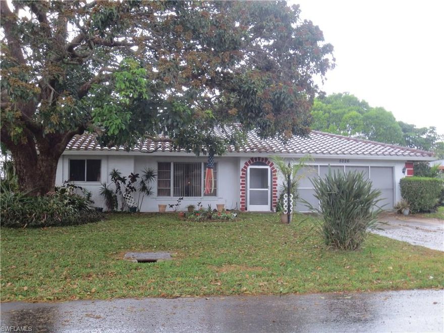 Enjoy living in this lovely home in the CAPE CORAL YACHT CLUB  neighborhood and enjoy the following amenities: Clean/Beautiful Beach, Fish from the New Pier, Olympic Size Pool, Tennis Courts, Shelters & Grills, Playground equipment right on the beach, Boat Ramp, Dock your boat at the Yacht Club, Lunch at the Boat House all this within walking distance from your home. Home has had been upgraded with New tile roof 2009, Hot Water Tank 2011, A/C 2012,  New A/C Ducts 2010, AGDO/ 2 remotes and a wall mount key less entry and screening covers garage door opening. Sprinklers are on the well. Well has New Pump 2015. Work bench in garage. Lanai is approximately 22' x 25' and screen enclosed. Plenty of room to add a pool. Priced for a quick sale,  you need to see this home NOW!