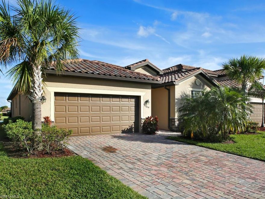 SELLERS WANTS IT GONE. BRING ALL RESPECTFUL OFFERS. The sellers would consider doing a lease back of the house...Beautiful, charming and conveniently located home in Copper Cove Preserve. The kitchen has been renovated to include brand new granite on kitchen island, back splash, sink and faucet. Home will feature crown molding, new carpet and new interior paint. This charming home offers 4 bedrooms, 3 bathrooms and beautiful pool along 2,033 square footage of living space, the open floor plan offers a view of pool and lake. This house is one of the lowest price per sqft homes in the community. The gated community of Cooper Cove Preserve is conveniently located within minutes of Marco Island. Visit the beautiful beaches and variety of activities available. The area has a relaxing and modern feel to it with tremendous growth in the commercial space to support the residents. There are many golf courses in the area. This part of Naples is great for year-round residents or those wanting a vacation get away.