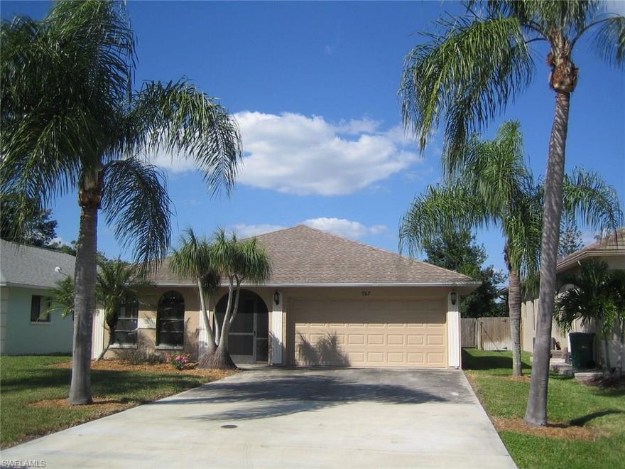 LOCATION, LOCATION, LOCATION!  This Wonderful Home is only a Short Walk to the Gulf of Mexico--Vanderbilt Beach or Wiggins State Park Beach to Enjoy Dolphin Watching & Amazing Sunsets! Prime Location Boasts Outstanding Nightlife at nearby Mercato for Shopping/Restaurants/Movies & Live Entertainment  This light and bright LaGrasta built home has Soaring Vaulted Ceilings, New Hudson Red Oak Wood Flooring, Maple Raised Panel Wood Cabinetry in the Kitchen & Corian Countertops, Stainless Steel Samsung French Door Refrigerator w/Ice & Water, Samsung Microwave & Propane Gas Stove(4 years), Bosch Dishwasher (6 mo), Parkay Wood Flooring in Master Bedroom & Walk-in Closet w/Safe, Palladium Windows in Guest Bedroom and an Air Conditioning System that was replaced in 2010! Covered Lanai wired for Cable TV, Mansard Cage replaced in 2008, Oval Shaped Pool and Privacy Fenced Yard! Enjoy all that Naples has to offer from Shopping at Nearby Waterside Shops & Venetian Bay to a Leisurely Stroll down Charming 5th Ave & 3rd St w/numerous Restaurants/Galleries/Shops! The White Sandy Beaches of SW Florida await you in this Beautiful Home! This Lovely Home is Perfect as a Vacation Home or Seasonal Rental!