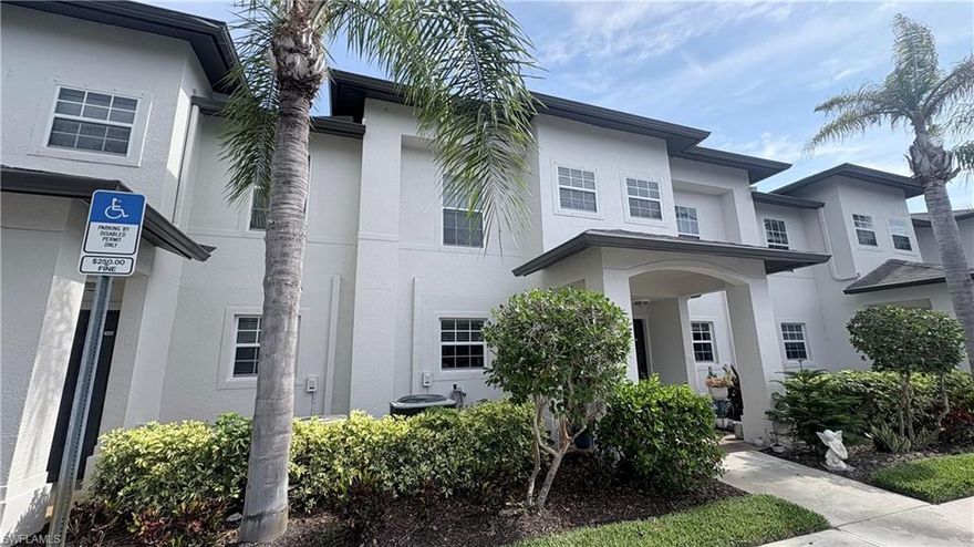 Beautifully maintained 2-bedroom plus den townhome with 2 full bathrooms and 1 half bath, located in the desirable Vistas at Heritage Bay. This property offers an exceptional location in a highly convenient area, within walking distance to a variety of restaurants, shops, pharmacies, and medical facilities, making everyday living easy and accessible. Just minutes from I-75, providing quick access to major destinations, beaches, and everything Southwest Florida has to offer. Perfect for full-time residence or seasonal enjoyment, combining comfort, functionality, and an unbeatable location.
