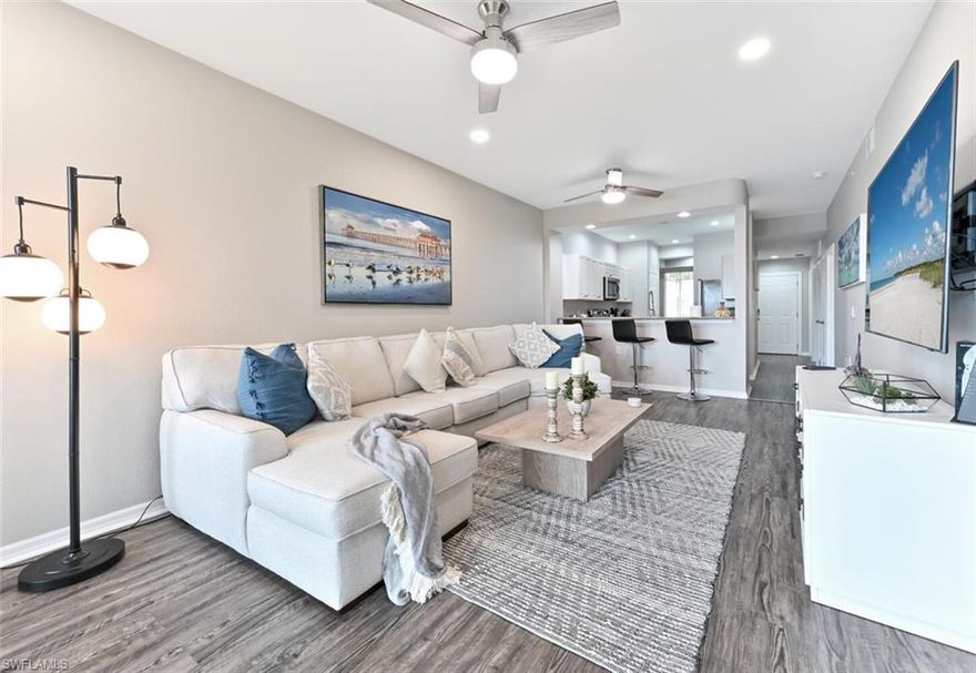 AIRBNB/VRBO SHORT TERM RENTAL INVESTMENT CONDO ALLOWING 1 DAY RENTALS AND 42 ROUNDS OF GOLF PER YEAR! REMODELED TURNKEY GOLF COURSE/LAKE VIEW CONDO IN NAPLES' PREMIER GREENLINKS AT LELY GOLF RESORT! 3 bdrms 2 FULL baths FIRST FLOOR GOLF COURSE END UNIT is completely updated and Designer Decorated! Equipped with all needed to enjoy for yourself or lease by day/week/month for Substantial Potential Income! The Primary Suite offers beautiful views of the Lake to golf course w/private lanai access, two large walk in closets, Ensuite Primary Bath with Garden Soaking Tub, Separate Shower, Double Vanities! Large Guest Bedroom includes Ensuite Bath with Large Walk in Shower! Third bedroom is equally spacious with  large closet space! Greenlinks is located within the Beautiful Master Planned Community of Lely Resort and includes Golf, Tennis, Pickle Ball, Shuffleboard, Bocce Ball, walking/jogging paths, biking and Clubhouse amenities that include exercise facilities and more! Short drive to 5Th avenue for dining, shopping, art galleries or enjoy the beautiful white sand beaches that makes Naples the #1 vacation destination in Florida! This property is a cash-flow generator!