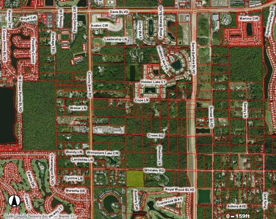 L.1952 - Opportunity to build a 58 approved multifamily community on this 9.7 acre lot located in busy south corridor in Naples. A sight plan has been approved and a survey is available. All utilities, water and cable can be connected from the roadway.