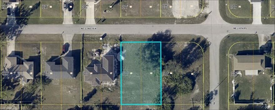 Fabulous location for your new home between Kismet and Del Prado Blvd N.  Not in flood zone, land is ready for building.  Quiet street.  We have lenders and builders ready to get you in your brand new home!  Future assessments on the property are to be assumed by the buyer.  Assessments not yet determined by City of Cape Coral.