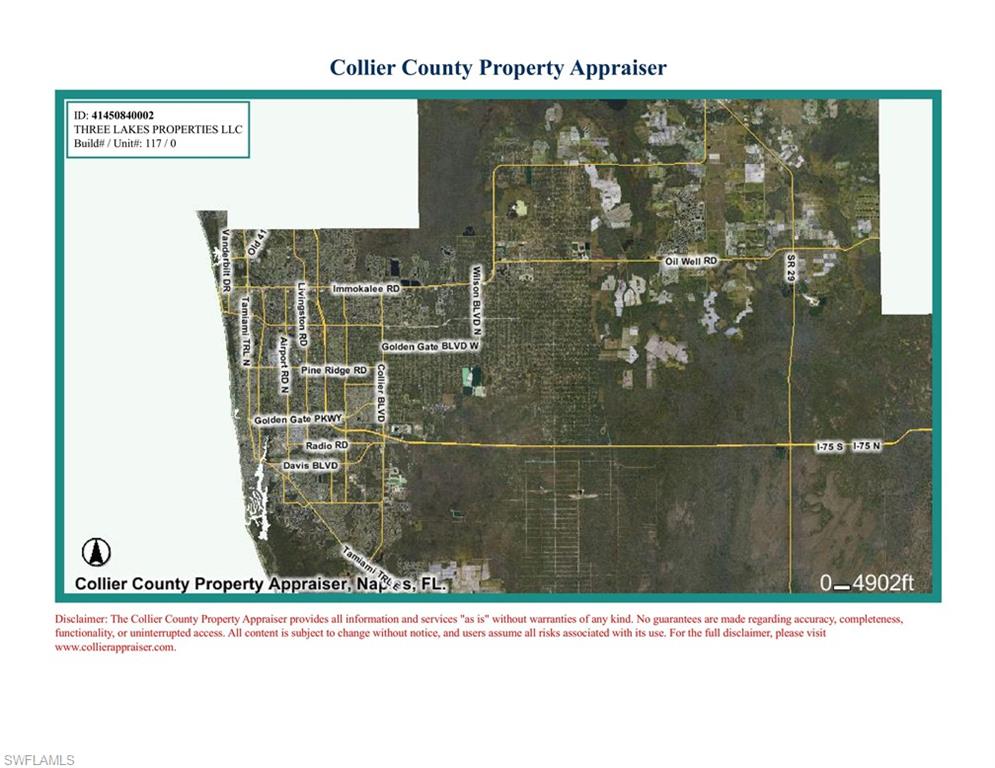 GOLDEN GATE ESTATES - Land