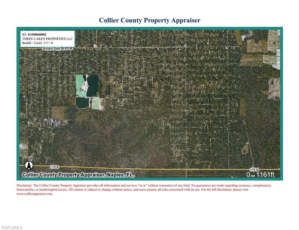 GOLDEN GATE ESTATES - Land