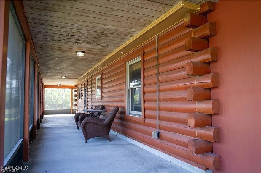 Country Living, with 5 Acres all fenced, true Log Cabin home with 3 sides with a wraparound screened in porch area, New Metal roof, New Pole Barn, New dip pool,  large Pond, 1 Tiki with hot tub, 1 Tiki with bar area, Other Storage barns on Property, Horse paddock, Cross Fenced. Access to great 4 wheeling roads, Horses and Cows welcomed, Peaceful Tranquil, Great Place to Escape the Hustle of the City, Great Place to raise your Family. Call today for more details.