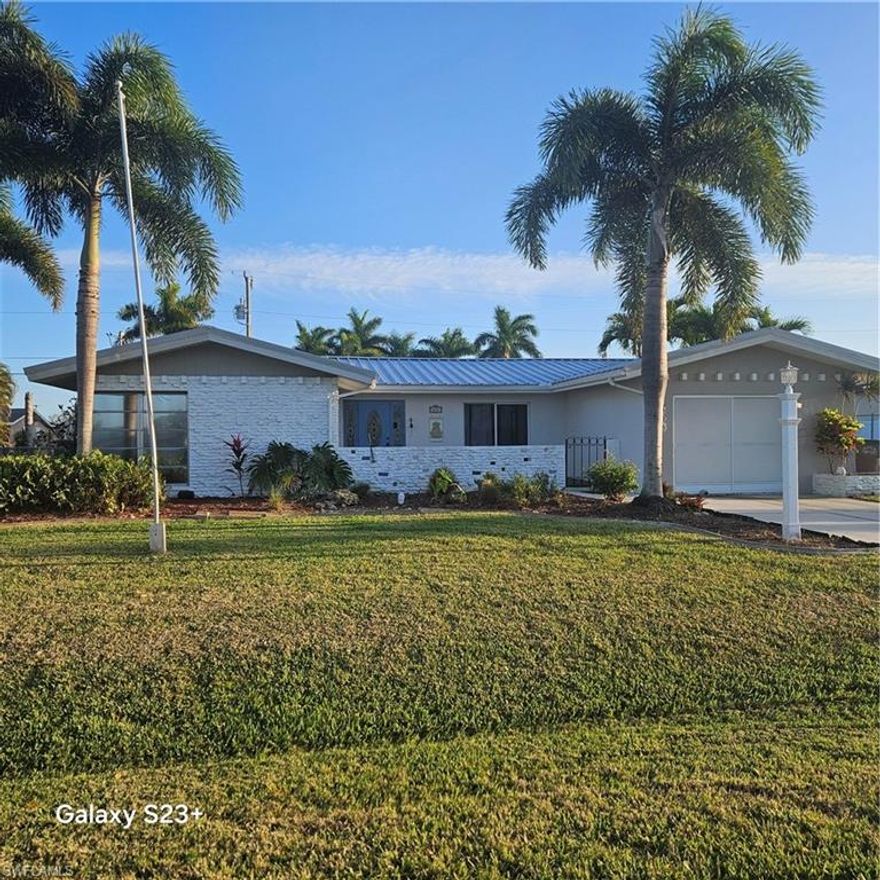 Welcome to your slice of paradise in one of Southeast Cape Coral’s most highly sought-after neighborhoods! Perfectly positioned just minutes from the vibrant downtown district, this beautiful pool home offers the ideal blend of relaxation and convenience. Enjoy being less than a mile from the exciting new Bimini Basin project, where waterfront dining, entertainment, and recreation are transforming the area into a premier destination. Whether you're looking for a night out, a casual stroll, or a day on the water, everything you need is right at your fingertips. This well-appointed home features a sparkling private pool, perfect for soaking up the Florida sunshine or entertaining guests year-round. Inside, you’ll find a comfortable and inviting layout designed for both everyday living and effortless hosting. With its prime location close to shopping, restaurants, nightlife, and major roadways, this property offers unmatched access to all the energy and amenities Cape Coral has to offer—while still providing the peace and privacy of a residential retreat. Don’t miss your chance to own in one of the most desirable areas in Southwest Florida!