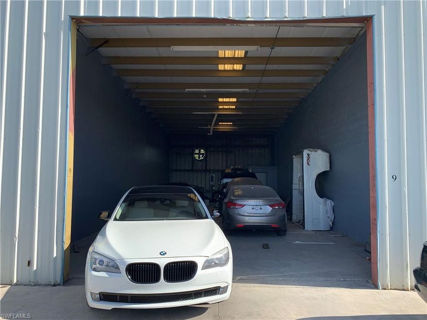 Unlock exceptional functionality and operational efficiency in this 1,500 sq ft Heavy Industrial–zoned warehouse, strategically positioned in the heart of Fort Myers’ industrial corridor. Tailored for businesses that require true industrial capability, this unit provides the infrastructure, access, and security needed for demanding operations.

Property Features

Zoning: Heavy Industrial (HI)
Ideal for manufacturing, fabrication, automotive use, equipment storage, trades, and industrial contractors. HI zoning offers maximum operational flexibility.

Oversized Grade-Level Overhead Door

14 ft (height) x 16 ft (width)
Accommodates trucks, equipment, and machinery with ease, supporting efficient loading and unloading.

Unit Size: 1,500 Sq Ft
A functional open-layout space designed for productivity, equipment placement, or customized build-out.

Private Bathroom
Convenient and easily accessible within the unit.

Open Floor Plan
Unobstructed interior for warehousing, workspace setups, fabrication, or material handling.

Fenced & Gated Property
Provides enhanced security and controlled access for added protection of equipment and inventory.

Lease rate does not include utilities, property expenses or building services