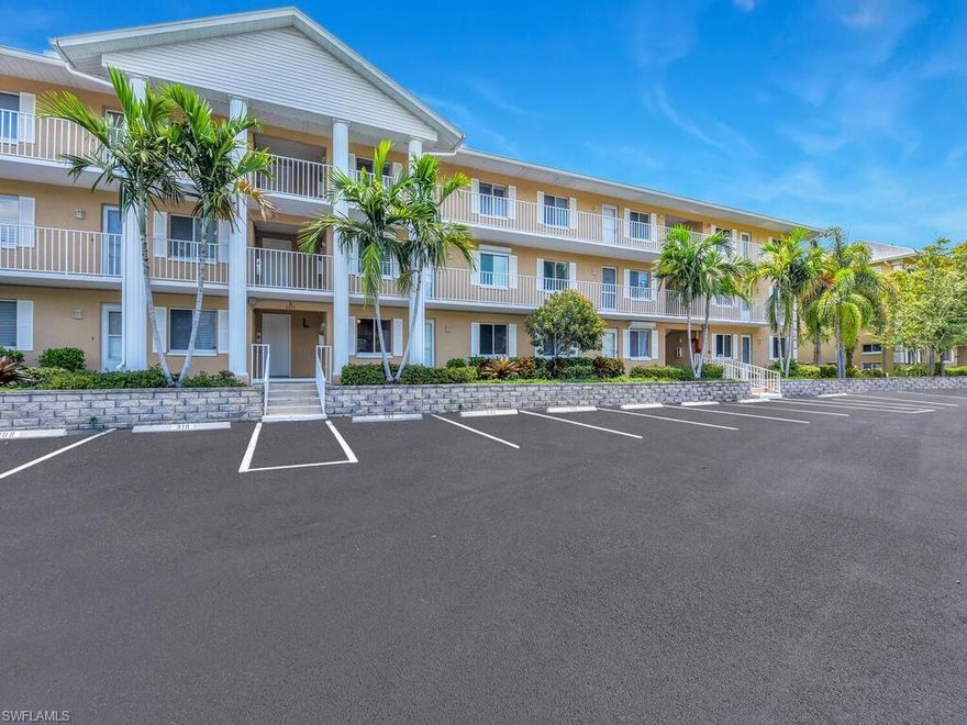 Welcome to Naples Sandpiper Bay Club! This two bedroom, two bathroom, FIRST floor condominium is located along the quiet Haldeman Creek canal with quick access to the community boat dock. Enjoy sunrises and morning coffee on the screened in patio overlooking the mangroves & canal. The in residence laundry room offers additional storage with built in cabinets and extra shelving. The parking spot is located right outside the front door for easy access with shopping/groceries, and the community pool & mailboxes are just a short distance across the parking lot from the condo. The location of this condo can’t be beat being just a few minutes drive or bike ride to the shops and restaurants of 5th Ave South and 3rd Street South, Naples white sandy beaches, Baker Park and all that Downtown Naples has to offer. Newly painted through out, new carpets in bedrooms. This condo would make a great seasonal home, investment property, or full time residence and is ready for you to make your own!