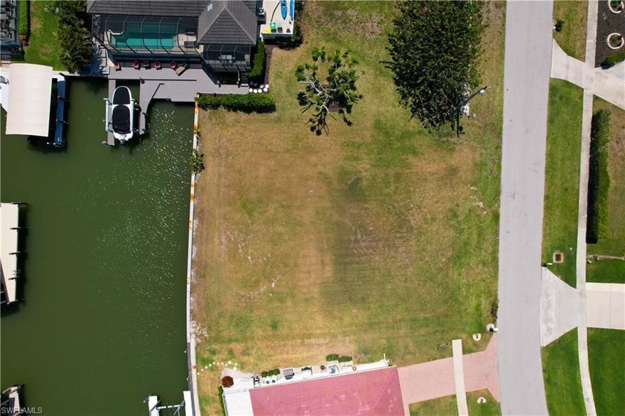 Waterfront Vacant Lot – Build Your Dream Home on Marco Island, Florida

Incredible opportunity to own one of the very few available waterfront lot in the heart of beautiful Marco Island! This prime parcel offers  water access and is ideally situated for boaters and nature lovers alike. With southern exposure and water views, this is the perfect location to design and build your custom coastal retreat.

Enjoy quick and easy access to the Gulf of Mexico, world-class fishing, and the stunning Ten Thousand Islands right from your backyard. Located in a quiet, upscale neighborhood surrounded by luxury homes, this lot offers the ideal blend of privacy and convenience.

Whether you're ready to build now or invest for the future, this waterfront gem is a rare find on Marco Island. Don’t miss your chance to own a slice of paradise!
