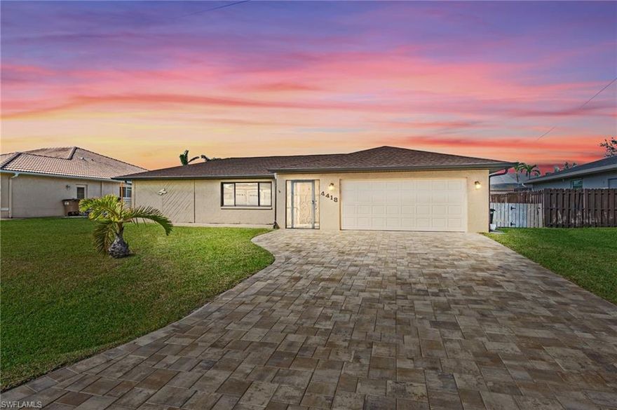 This gorgeous pool home has everything you need. Situated in the highly sought-after neighborhood of Orchid Boulevard, an unrestricted sailboat access cul-de-sac. Fabulous updates throughout including new custom cabinetry, granite counter-tops and porcelain tile flooring. This floorplan boasts an open-concept layout to connect the spacious family room, open dining area, lovely open great room with high ceilings, and galley kitchen effortlessly, an ideal space for entertaining and relaxing. An abundance of windows add the perfect amount of natural light. Master suite is adorned with new glass enclosed shower, new vanity and sliders to the pool for a wonderful view. You'll love the oversized pool deck, beautifully refinished and perfect for soaking up the Florida sun. Parks, shops, doctors, etc. are all within walking distance. Other Benefits: New interior paint throughout, Walk-in closet in each bedroom, Hurricane Impact Windows, Roof (2017), New Electrical (2021), Updated Plumbing, New Driveway & Patio (2021), Manicured landscaping, Plenty of storage. Don't miss out!