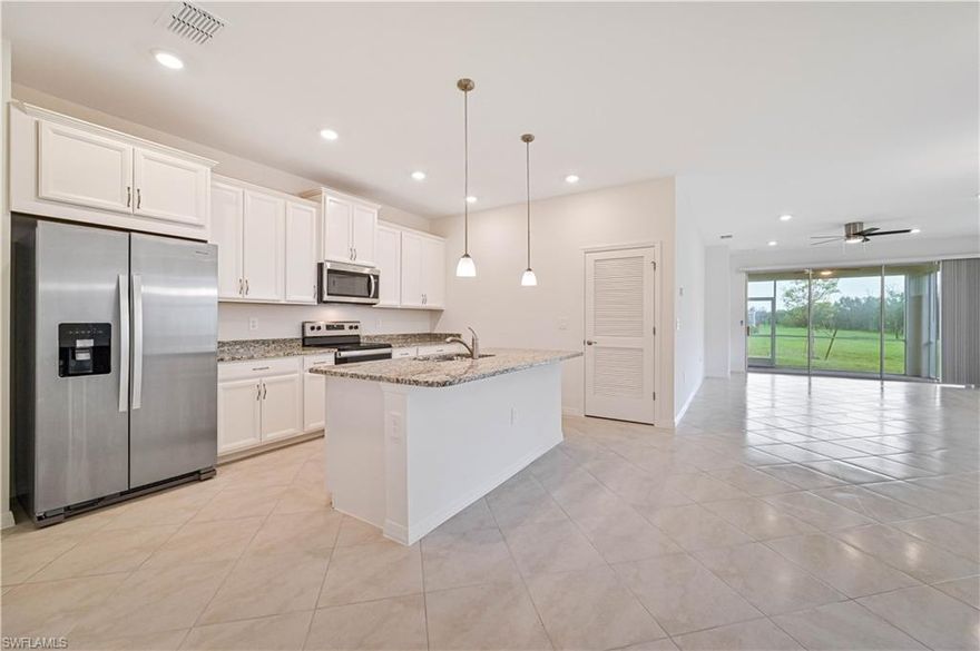 Modern villa available to rent immediately in the beautiful Lindsford community. 2+Den, 2 bathroom, plus a 2 car garage. This neighborhood is loaded with amenities with a resort style pool, workout center, tennis courts, community room, basketball, playground, and bocce ball. Nice shaker style cabinets with stainless appliances and granite countertops. The villa is centrally located in Fort Myers with easy access to 75 and close to restaurants and shopping. Applicants must have 600+ credit score and make 3x rent. Rent is $2,200 and one month for security deposit. Call today for your showing! Pet friendly with nonrefundable pet deposit.