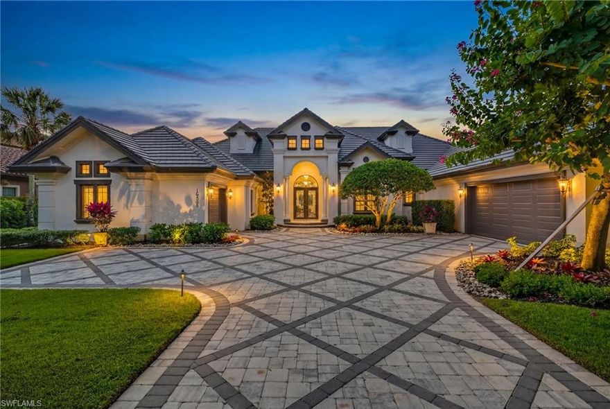 Your Deam Home Awaits!

Step into a world of luxury at this stunning Mediterra home, where every detail has been thoughtfully designed for elegance and comfort.  Over $1 million in upgrades completed in 2024 make this home truly exceptional.  Enjoy peace of mind with a new roof and exterior paint in 2025.

The outdoor oasis is perfect for entertaining; a refinished pool and spa, panoramic screening, new pavers, dramatic fire bows and a custom water feature create a resort inspired atmosphere. Host unforgettable gatherings with a state-of-the-art outdoor kitchen featuring a grill, pizza oven, flat top grill, warming drawer, custom bar cabinetry, ice maker and refrigerator drawers.  Relax by the see-through fireplace or watch your favorite programs on the drop-down lanai television!

Inside, discover architectural elegance with soaring ceilings, designer lighting, and custom finishes throughout.  This spacious home offers 4 bedroom all en-suite ensuring privacy for family and friends and 2 powder rooms for convenience.  The luxurious primary suite with dual walk-in closets, a private sitting area and a gorgeous spa-inspired bath with soaking tub and oversized shower, offers an ideal sanctuary.  3 guest suites ensure privacy for family and friends.

Living in Mediterra offers access to world-class amenities; 2 Tom Fazio designed golf courses, a gulf -front beach club, tennis, pickleball, bocce and fabulous state of the art fitness center.  The updated clubhouse offers an expanding sports and lifestyle center dining options and wonderful opportunity to relax with friends and neighbors!