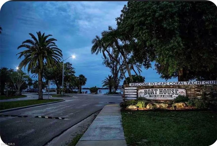 "Cute & Beautiful House located In the Heart of Community Cape Coral Yacht Club" 5 minutes from the Cozy Beach, Close to the best Restaurants, Markets, & Multiple Stores, A Neighborhood where you can feel peace day by day & Sunny. Home is Move-in Ready, Roof from 2023, All newly updated, Hug master bedroom with walk-in closet, bathrooms renovated, Big back yard & plenty of of enough room for a Pool. & Much More!!!!!!!!
Also is a Good Investment opportunity, This Property & Place is the choice of countless Guests from all over the United States & the World, Just you have to confirm this Information, Welcome!!!!!!