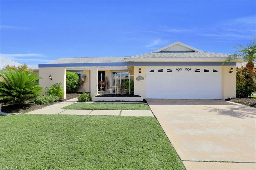 Experience Waterfront Living at it’s finest in this beautiful 4 bedroom/2  bathroom DIRECT SAILBOAT ACCESS home in the very desirable SAVONA neighborhood.  Conveniently located between the Cape Coral and Midpoint Bridge for easy access to Fort Myers and an abundance of shopping and dining options literally around the corner.  Boaters will appreciate the large wooden dock with Tiki Hut only minutes from the Caloosahatchee River. Home is tastefully decorated and sold turnkey, featuring stainless steel appliances and remodeled bathrooms, and electric hurricane shutters. Rental agreements for season 2021 are already in place guaranteeing for immediate income. Schedule your private tour today.