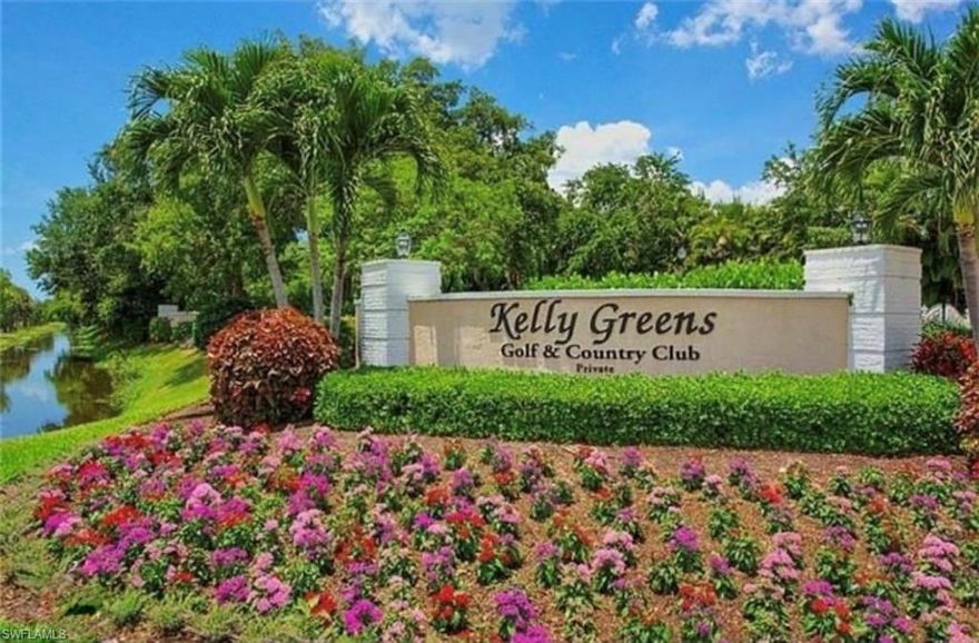 Turnkey piece of paradise in Kelly Greens Golf & Country Club! This fully updated second-floor condo features 2 bedrooms and 2 bathrooms, beautifully furnished with new coastal décor, stainless steel appliances, glass tile backsplash, and fresh interior paint that creates a light, bright, and inviting atmosphere. Enjoy stunning golf course views from the spacious screened lanai, complete with a ceiling fan and comfortable seating—perfect for morning coffee or relaxing evenings. Both bedrooms offer queen beds, and the primary suite includes sliding doors that open directly to the lanai. Ideally located just a short drive to Bunche Beach, Fort Myers Beach, and Sanibel Island, with convenient access to restaurants, shopping, and parks. Kelly Greens offers exceptional amenities including tennis, pickleball, bocce ball, and a community pool just steps from your door. Miles of scenic sidewalks provide the perfect setting for biking, walking, and enjoying the Florida lifestyle.