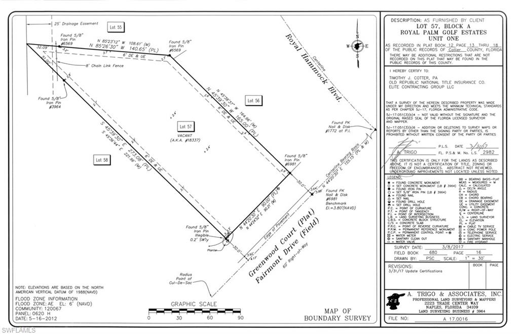 ROYAL PALM GOLF ESTATES - Land
