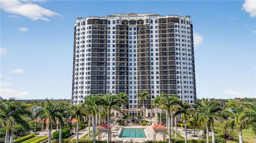 AVERSANA LUXURY HIGH RISE LIVING WITH $1,000,000 BAY, ESTUARY AND PRESERVE VIEWS!  BIG OPEN FLOOR PLAN WITH ALL 24"X24" DIAGONAL TILE FLOORING AND ALL "IMPACT" STORM RESISTANT WINDOWS & SLIDERS. "CHEFS" KITCHEN with WOOD CABINETS, LEVEL 5 GRANITE TOPS.  Master bedroom has large HIS & HER WALK-IN CLOSET, DUAL GRANITE VANITIES AND SINKS, ROMAN SOAKING TUB & FLOOR-TO CEILING GLASS AND TILE WALK-IN SHOWER.  AVERSANA recently ($1,000,000+) renovated grand lobby exudes sophistication and warmth. This 10th-floor, 2-bedroom, 2.5-bath plus den residence offers endless vistas of McIlvaine Bay. Top-notch amenities include a state-of-the-art fitness center with high-end cardio and strength-training equipment, a relaxing sauna, and private locker rooms for added convenience and comfort. Residents also enjoy a private movie theater with plush seating and surround sound, as well as a stylish social room with a lounge—perfect for entertaining, celebrations, and private events. A TRULY Remarkable RESORT STYLE POOL, POOL AREA AND SPA, provides a true tropical oasis sensation, complete with a luxurious pavilion, bubbling hot tub, and beautifully appointed gathering room. For VISITING GUESTS, two comfortable and elegant in-house hotel-inspired suites with a wet bar are available AT A VERY MODEST COST. AVERSANA, has on-sight daily front door management and CONCIERGE service, is a pet-friendly community and welcomes pets with association approval. The community is GUARD GATED daily from 9 am - 5 pm and is perfectly located just a short distance from MARCO ISLAND & NAPLES FAMOUS SUN DRENCHED BEACHES, sophisticated dining, and abundant shopping, this residence offers the ultimate in Southwest Florida living. HOME COMES WITH A COMPLETE ONE YEAR "HOME WARRANTY" FOR TOTAL BUYER COMFORT. THIS IS A "PREMIER GROUP"  BEST VALUE NAPLES LUXURY HIGH RISE VALUE PROPERTY!