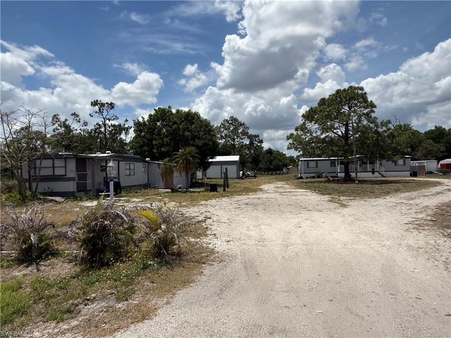 Unique opportunity on an oversized 0.59 acre lot featuring two mobile homes identified with separate site addresses (8000 Breeze Dr and 7994 Breeze Dr), along with a large detached garage/workshop. One mobile home and the garage are currently occupied, offering immediate income potencial, with additional opportunity from the second unit (1bed/1bath). 
Both mobile homes have been updated inside, providing a move-in ready or rental-ready setup. The property includes one well and two septic systems, offering flexibility for various uses. 
Mobile homes are not permanently affixed and will convey via separate titles at closing. Property is being sold as-is.
Conveniently located near major roadways, shopping and dinning.