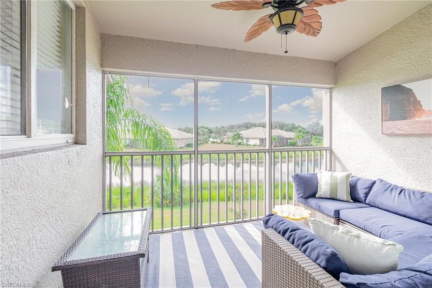 AVAILABLE DECEMBER 2026 THROUGH APRIL 2027!!! 3 MONTH MINIMUM!!! This beautiful 2 bedroom 2 bathroom turnkey condo just minutes from dinning, shopping, and the beautiful beaches of SW Florida with the community offering a basketball court, a bocce court, tennis courts, a volleyball court, a business center, fitness center, library, community pool, and more.