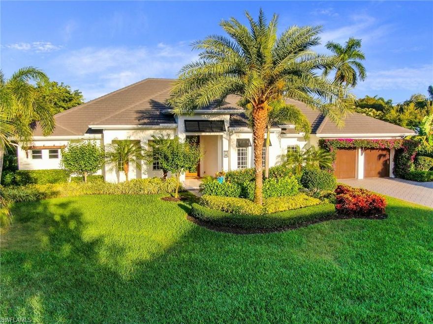 Lives Like New! The residence, situated all on one level and featuring an open floor plan, includes 4 bedrooms, 4 &1/2 baths and an oversized study located within walking distance to the Gulf of Mexico.Spectacular great room spaces provide abundant light and emphasize indoor-outdoor living and entertaining. The separate entry guest suite (4th Bedroom) is an architectural highlight providing a true retreat for those special visitors. Your chef’s dream kitchen with custom cabinetry and a large island with quartzite countertops features a high-end appliance package. This Estate Home is filled with absolute top-end finishes. The interiors blend perfectly into the outdoor space that offers a gas-heated pool and spa, summer kitchen, and wood-burning/gas firepit. The property measures 0.4 Acres and is X-zone. Lush landscaping exudes privacy and tranquility. The home was designed by G. Weber and built by Seaside Builders.