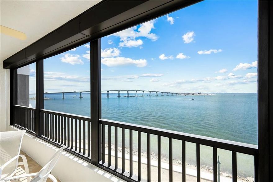 Experience breathtaking panoramic views from this centrally located bayfront residence overlooking the Sanibel Causeway and its chain of picturesque islands. This beautifully remodeled 2-bedroom, 2-bathroom condo offers a perfect blend of modern elegance and coastal charm.
The interior has been thoughtfully upgraded throughout, featuring all-new dovetail soft-close cabinetry, sleek quartz countertops, and a custom mirror. Stylish 8” x 48” ceramic tile flooring flows seamlessly throughout, complemented by fresh paint, updated trim, doors, trim, hardware and baseboards. The kitchen and baths shine with new sinks, faucets, appliances, and contemporary 12” x 24” tiled showers, along with new toilets and hardware.
Additional upgrades include new electrical outlets and switches, recessed lighting, ceiling fans, a surge protector, updated plumbing connections, and plantation shutters in both the primary suite and kitchen. Mechanical improvements provide peace of mind with a new A/C system and hot water heater. The home also features storm shutters on the lanai, an impact-resistant window in the primary suite, and a new entry storm door.
Enjoy an ever-changing coastal backdrop filled with boats, birds, and wildlife from this highly sought-after bayfront peninsula. Whether relaxing indoors or soaking in the views outside, the scenery is truly exceptional.
This move-in-ready condo offers the ideal opportunity to personalize with your own furnishings and style.
The community has recently undergone extensive upgrades, including a storm surge protective barrier, new roofs, refreshed pool surface, updated sidewalks, enhanced landscaping, and fresh exterior paint—adding both value and peace of mind.
Ideally located adjacent to the Sanibel Harbour Yacht Club, where boat slips are available for separate purchase. Punta Rassa owners also enjoy complimentary access to the club’s lounge, restaurant, and deli.
Don’t miss this rare opportunity to own your own slice of waterfront paradise in one of the area’s most desirable locations.