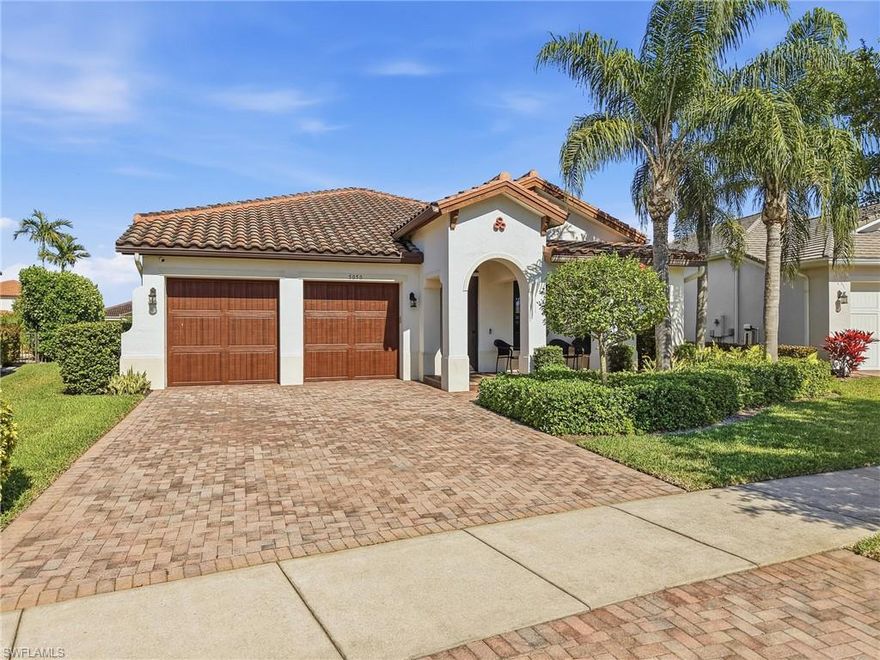 Welcome to 5050 Trevi Avenue, a beautifully maintained 3 bedroom, 2 bathroom lakefront home in the highly desirable Maple Ridge community of Ave Maria, Florida. This move in ready residence offers the perfect blend of luxury, comfort, and location in one of Southwest Florida’s fastest growing real estate markets.

Built in 2014 and meticulously cared for, this home showcases exceptional pride of ownership with modern upgrades and timeless design. Featuring rare double lake views, enjoy peaceful waterfront scenery from both the front and back of the property, creating a serene and highly sought after Florida lifestyle.

The interior offers a spacious open concept floor plan filled with natural light, designed for both everyday living and entertaining. The primary suite is generously sized and serves as a private retreat, featuring a luxurious en suite bathroom with dual sinks, a soaking tub, a separate shower, and a large walk in closet.

Upgrades throughout the home include elegant wood flooring, a newer air conditioning system, a new water heater, and hurricane impact windows and doors for added protection and energy efficiency. Additional features include custom window treatments with blackout options, a modern glass shower enclosure in the guest bathroom, and a well equipped laundry room with a utility sink. An insulated garage door and enhanced attic insulation further contribute to comfort and efficiency.

Located just minutes from the vibrant Ave Maria Town Center and Publix, this home provides convenient access to shopping, dining, and daily essentials while maintaining a peaceful residential setting.

Residents of Maple Ridge enjoy access to resort style amenities including a clubhouse, swimming pool, fitness center, aerobics studio, pickleball courts, basketball courts, playground, and community gathering spaces. This amenity rich community is known for its active lifestyle and strong neighborhood appeal.

Perfect for buyers searching for homes for sale in Ave Maria, lakefront homes in Southwest Florida, or a primary residence, seasonal home, or investment property, this is a rare opportunity to own in a high demand area.
Experience elevated living in Ave Maria real estate with this meticulously maintained waterfront home that truly stands out.