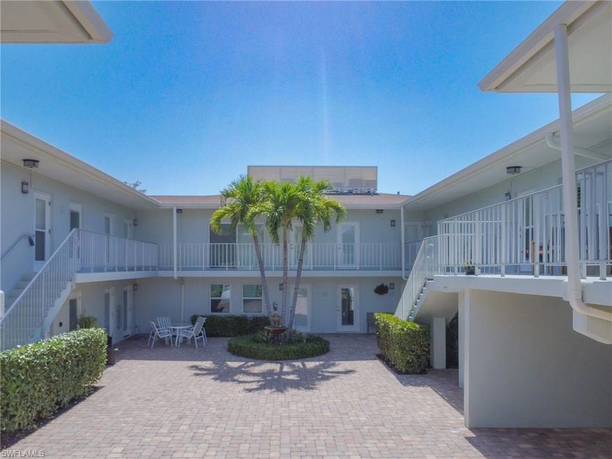 Welcome to Fairfax Club a Premier 55+ Community

Embrace the Florida lifestyle in this charming two-bedroom, one-bath condo, ideally located just minutes from Naples’ pristine beaches, upscale dining, and world-class shopping. This fully furnished home is move-in ready, offering both comfort and convenience. Enjoy the ease of an assigned parking space and a private storage shed—everything you need for relaxed, carefree living.