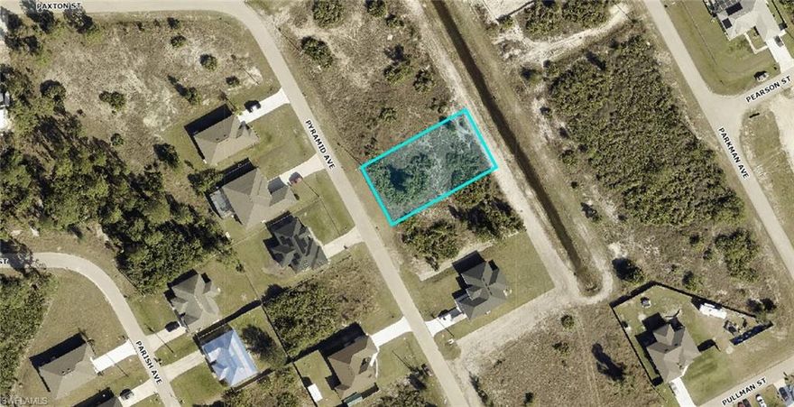 ****Opportunity knocks!**** A rare chance to own two side by side buildable oversized parcels on a canal & in a great location! Located just north of Alabama Road, these side by side parcels with added privacy being on the canal, are hard to come by. The lot just north of this property at 339 Pyramid Ave. is also available MLS#224100727. That would give you over a half acre of land, in an amazing location to build your new pool home! Alabama Road has direct access to State Road 82 making access in and out of the neighborhood super quick & convenient! Buy now and build, or hold for future investment as taxes are low!