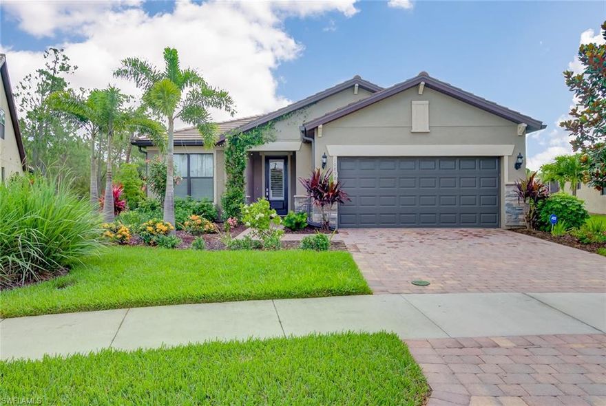 Come See This Beautiful Designer Decorated Home In The Gated Community Of Bridgetown At The Plantation. From The Minute You Walk In The Front Door, You Will Feel Like You Stepped Into A Model Home. Featuring Just Under 2,000 Sqft Of Living Space, This 2 Bedroom +Den, 2 Bath Home with Bonus room in Garage for your Golf cart Is Full Of Upgrades. You Start With Upgraded Tile Throughout And Hardwood Floors In The Bedrooms & Den, Then You Will Notice The 7 1/4" Crown Molding, Plantation Shutters Throughout And So Much More. As You Step Into The Gorgeous Gourmet Kitchen, You Can't Help But Notice The Granite Countertops  And Butlers Pantry With Built In Wine Fridge. All Of This And So Much More Situated On A Beautiful Lakefront Corner Lot With And Extended Lanai And Lush Landscaping. Schedule Your Showing Today Before This Home Is Gone!