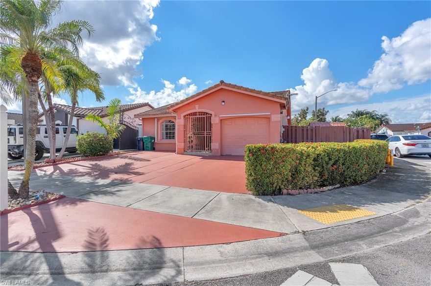 Beautiful property located in one of the most desirable neighborhoods in Southwest Miami. This home features 3 spacious bedrooms and 2 bathrooms, plus a separate in-law suite, ideal for extended family, guests, or additional rental income. AC unit was installed 2023. The property is fully fenced and sits on a corner lot, offering dual driveway access from both sides, providing added privacy, convenience, and flexibility. Additionally, the home includes a covered terrace at the rear and side of the property, along with a concrete patio in the backyard, perfect for entertaining, family gatherings, or enjoying the Miami lifestyle. Well-distributed spaces, great natural light, and a warm, inviting atmosphere. Located in a quiet, well-maintained area close to schools, shopping centers, restaurants, and major roadways. An excellent opportunity to live comfortably or invest in one of Miami’s most sought-after areas!
PID 30-4910-073-0170