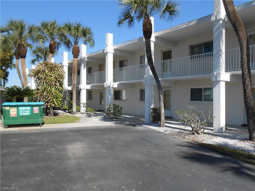 YOU DON"T WANT TO MISS THIS ONE! Totally remodeled from top to bottom. Enjoy peaceful living in this charming 2-bedroom, 1 bathroom end-unit condo located in a welcoming 55+ community. Situated on the first floor, this home offers a private, quiet setting. Residents can take advantage of the community pool, perfect for relaxing and enjoying Florida’s warm weather. The open great-room concept creates a welcoming and airy feel, enhanced by southern exposure that fills the home with natural light. The updated kitchen features granite countertops, stainless steel appliances, and ample storage, making it both stylish and practical for modern living.  the condo features an easy-to-maintain layout with a comfortable living area and a well-sized bedrooms.