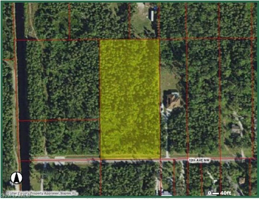 Five beautiful acres located on a dead end street, off Wilson Blvd. Enjoy the quiet, country lifestyle only Golden Gate Estates can offer and still be minutes from schools, shops and dining. DEP study shows sufficient building area for large home, guest house, etc. It is recommended that any potential Buyer conduct their own environmental study.