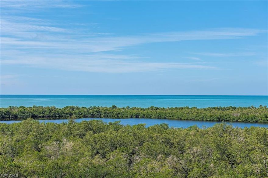 Perfectly perched in Pelican Bay, this luxury high-rise residence boasts gorgeous Gulf views.