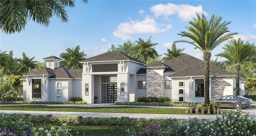 Offering yet another exquisite new home by award winning McGarvey Custom Homes in the gated secure golf course community of Quail West. This new home is within walking distance of the club house, practice range, as well as all the amenities the community has to offer.
The Oasis model features a courtyard-style floorplan with a guest cabana and an exceptional pool/spa area. Home comes fully furnished by Freestyle interiors with an anticipated completion in May 2022.