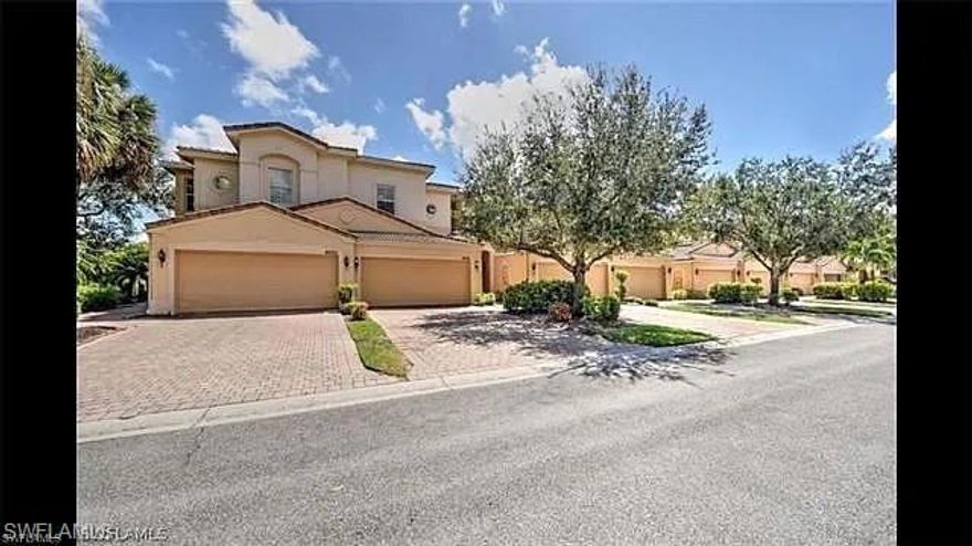 Beautiful, Newly renovated, 3-bedroom 2.5 bath 2 CAR townhouse! Lives like a single-family home, while offering an incredible location & great amenities, including clubhouse, large pool and spa area, exercise room and children's play area. Over 1876 sq ft under air & 2511 total sq ft! This home is in an excellent, gated community very close to great shopping, dining, schools, TopGolf, BJ's, Publix and more! The home is nestled into a private cul-de-sac, away from community traffic. Kitchen features newly updated everything!....wood cabinets, stainless appliances, exotic granite and subway backsplash. The entire home has new luxury vinyl flooring (no carpets). The screened lanai backs up to a preserve. The upstairs has split floor plan, with 3 bedrooms. HUGE primary bedroom has a custom, roomy walk-in closet. Beautiful primary bath with oversize Jacuzzi tub & shower with waterfall spray fixture. San Simeon's management team manages exterior pest control, irrigation & trash removal.