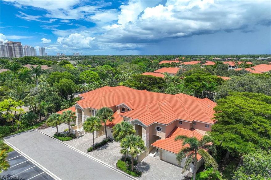 Exquisite 2nd floor coach home in the desirable community of The Hamptons at Bonita Bay! This immaculate and tastefully furnished residence boasts 2800 sq. ft. of living space, 3 bedrooms plus a den, 3 full bathrooms, private 2 car garage, private elevator accessible from the garage, spacious and comfortably furnished private glassed in lanai that can be used as additional living space or as a screened in lanai. Located just a few steps across to the community pool. Tenants to pay for a Bi-Weekly cleaning with approved cleaner.

Bonita Bay is an award- winning gated community among Bonita Springs rentals, where one-half of the 2,400-acre community is devoted to golf courses, parks, preserves, natural areas, and other open spaces. Enjoy the 12 miles of walking/bike paths, partake in the communities many social activities, or take the shuttle to Bonita Bay's private beach park on Bonita Beach for a day of sun and surf. The Bonita Bay Beach Club provides lounge chairs, restroom/showers, charcoal grills and gazebo with picnic tables and can be accessed by tram provided by Bonita Bay. Additional community amenities include a Marina with boat docks available for rent, casual waterfront dining at Backwater Jack's and three waterfront recreational parks that feature canoe & kayak launches, picnic areas, lighted tennis courts, fishing piers, children's playground, pavilions, butterfly park & boardwalk to Estero Bay.