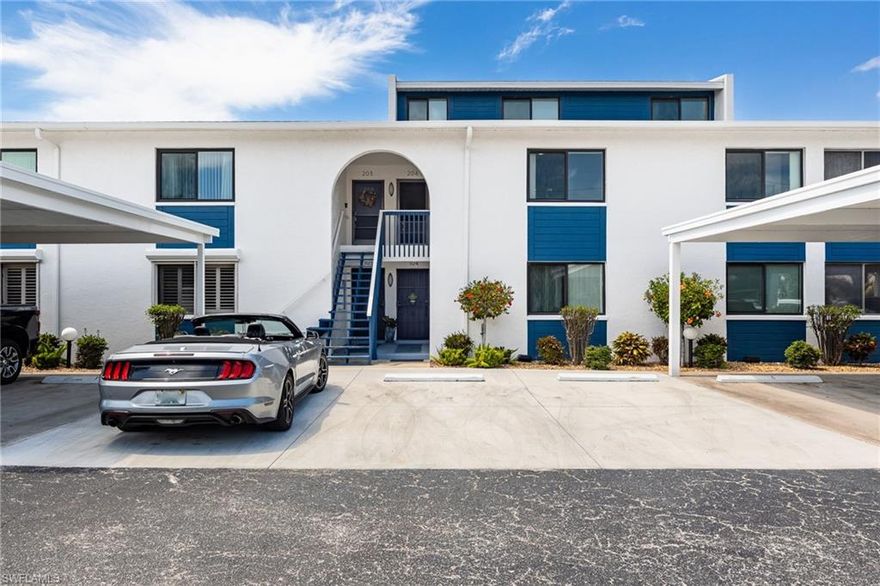 SELLER IS MOTIVATED TO SELL - THIS CONDO IS A MUST SEE! 
Experience the ultimate Southwest Florida waterfront lifestyle in this stunning Gulf access condo in Cape Coral, offered fully furnished and designed to impress. Perfectly positioned along a scenic canal, this beautifully updated two-story waterfront condo delivers quick boating access to the Gulf of Mexico, with a dock available for lease,ideal for boating enthusiasts seeking effortless days on the water.

Inside, this move-in ready Cape Coral condo has been completely remodeled with a fresh, modern design that blends luxury and comfort. Features include hurricane impact windows and slider doors, providing enhanced storm protection and energy efficiency, along with high-end finishes throughout. The spacious floor plan lives like a single-family home, offering distinct living and dining areas, an updated modern kitchen, and thoughtfully curated details that elevate every space.

Natural light pours in, enhancing the open layout while showcasing the quality craftsmanship and upgrades. The second level offers added privacy and flexibility, ideal for a primary suite, guest retreat, or home office, making this property perfect for both full-time living and seasonal enjoyment.

Step outside and enjoy the added bonus of a resort-style community pool just steps away, where you can relax, unwind, and connect with friendly neighbors in a welcoming waterfront community, a true extension of the Florida lifestyle.

Located just minutes from downtown Cape Coral, you’ll enjoy convenient access to top-rated dining, shopping, entertainment, and local attractions while still embracing the peace and beauty of a quiet waterfront setting.

This is a rare opportunity to own a direct Gulf access property in Cape Coral that combines boating lifestyle, modern upgrades, community amenities, and a prime location into one exceptional offering.