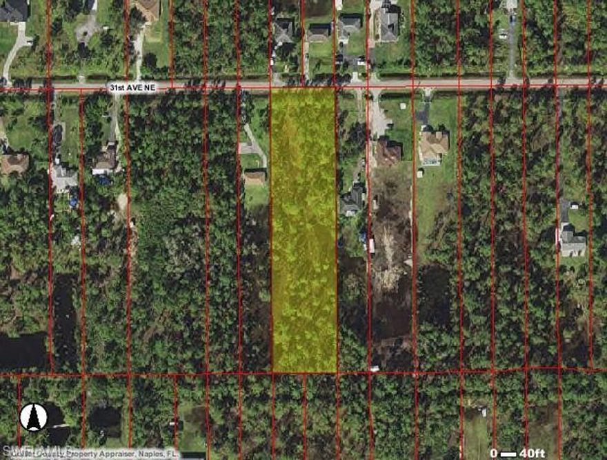 Build your dream home! Property is approximately 5 miles from Ave Maria and Arthrex Complex.