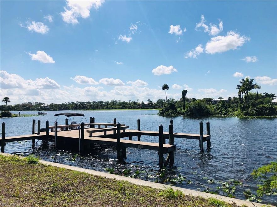 Alva Riverfront Luxury Home Site on North River Road-Large Dock For Big Vessel in Protected Harborage. Concrete Seawall Includes Existing 3 Car Garage And Rv Pad With 50 AMP-Septic -Water Well-This is Ready to BUILD-17520 Taylor Lot next door is also available, if buyer wants both Home sites for $2,500,000