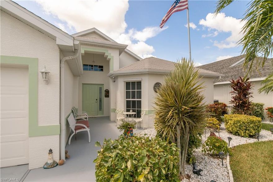 Adorable Captiva Model set up as a 2 bedroom with Den. Home is perfectly updated with new flooring, new stainless-steel appliances, full updated master bath, fresh paint inside and out. Huge patio off the lanai, roof 2013. And yes, this one has a 2-car garage! Home is newer for the community built in 2001, low traffic as it is deeper into the neighborhood. Sabal Springs has low HOA fees of just 266.00 a month paid quarterly, included amenities are, Tennis, Driving Range, Putting Green oversized Pool, Sauna, Hot Tub, Exercise Room, Clubhouse, Library, Special Events, Tavern, and more! Golf is pay as you Play no required membership here. This one is a gem, won’t last call today!