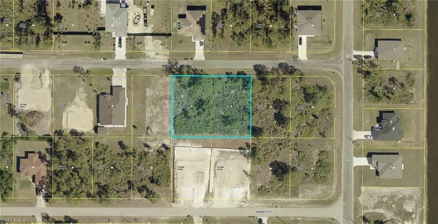 Do not miss this unique opportunity to own half acre lot in southwest Florida. Easy access to schools, shopping, restaurants, churches, and parks. Come enjoy all sunny SW Florida has to offer. Easy to split into 2.25 acre lots or just to build on one and live the other one build and make a profit.