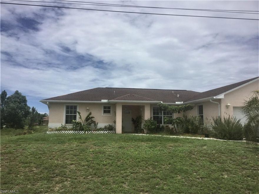 Great Starter Home or investment opportunity In a quiet neighborhood In  Lehigh Acres. Room to build a pool. First Time Home Buyers Welcome! Well maintained and move in ready! Newer Ac !The kitchen features plenty of cabinet and counter space along with the appliances. There is also room for several bar stools at the kitchen breakfast bar. Great backyard with plenty of room for a pool. It's the perfect home if you're financing for low mortgage payments! This home features easy access to SR82 and downtown Lehigh which has a Publix, Wal-Mart, large gym and is just 20 minutes from I-75 and RSW (Fort Myers International Airport). 10 minutes to the hospital. Fall in Love and make this house your Home! Pictures to come soon. Tenants are month to month.