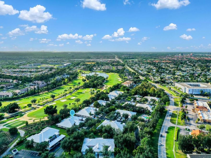 Welcome to Cypress Lake Country Club! This spacious 2,178 sq. ft. villa combines comfort and elegance with 2 bedrooms plus a den, 2 bathrooms, an oversized 2+ car garage, and a bright all-season Florida room. A screened front entry leads into a welcoming foyer that flows to the kitchen and informal dining area, where white cabinetry, a tiled backsplash, and a functional layout create an inviting space. The main living area offers a formal dining room and a comfortable sitting or entertaining space, all seamlessly extending into the recently added large Florida room showcasing beautiful views of the Cypress Lake Golf Course.

The primary suite features walk-in closets and a generous ensuite bathroom with dual sinks, a soaking tub, and a separate shower. A split floor plan ensures privacy for guests, with a secondary bedroom and bathroom positioned away from the main suite, while the den provides flexibility as an office or additional sleeping area.

Additional highlights include a large laundry room with cabinetry and a utility sink, along with an oversized 2-car garage offering extra storage or golf cart space. Recent upgrades include a high-efficiency heat pump and a whole-home water treatment system. While Cypress Lake Country Club villas enjoy serene views of the golf course—with direct member access—they are not affiliated with the club, and memberships remain optional. HOA fees include flood insurance, there are no CDD taxes, and the community has experienced no flood damage from any storms. Residents are just steps from the community pool and minutes from beaches, hospitals, restaurants, and shopping, making this an ideal location for both relaxation and convenience.