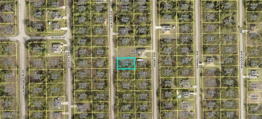 Great lot to build your new home in a nice location close to Eisenhower, Jaguar and Highway 82.  Close access to schools, churches, shopping and restaurants.  Just a short drive to the airport, beaches and spring training facilities.
