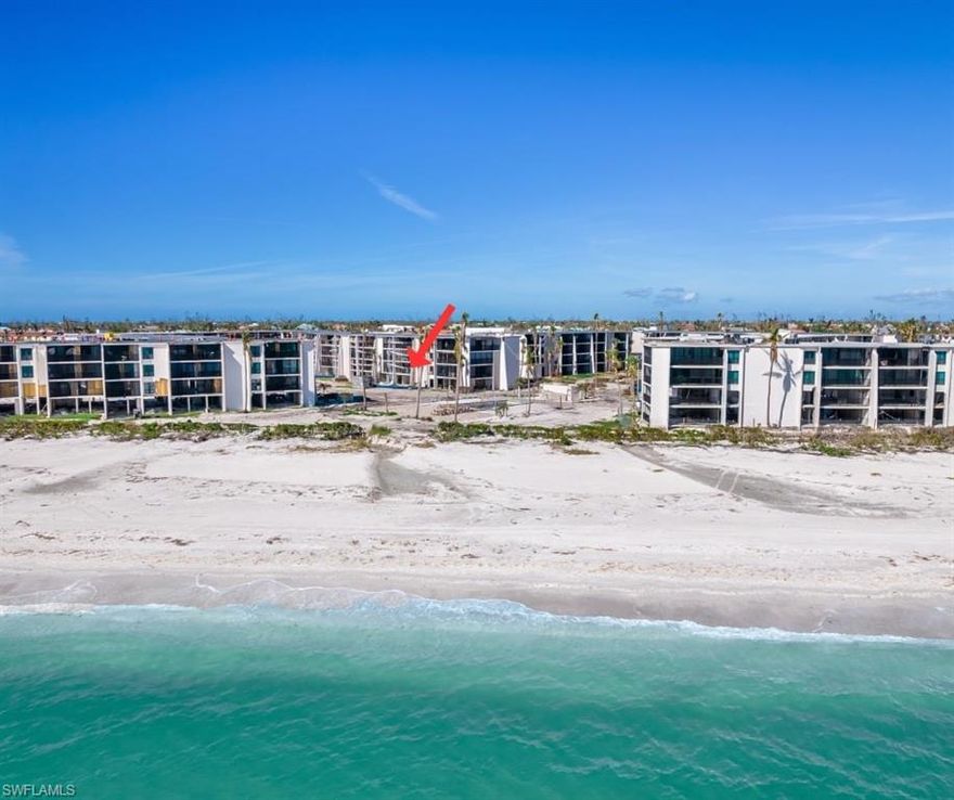 Live the ultimate beachfront lifestyle in this stunning condo with panoramic Gulf of Mexico views. Your sanctuary boasts hurricane sliding glass doors, inviting in the beauty of Sanibel. Revel in spacious living and dining areas, ideal for entertaining. The private bedroom offers tranquility, and plumbing for a washer and dryer enhances convenience. Indulge in resort living with added amenities—Bocce Ball, Basketball, Hydrogrid tennis courts, and 16 pickleball courts await your play. Savor culinary delights at Beach Bites, the new poolside restaurant, and experience the expanded Shima Japanese Steakhouse. The Turtles Tiki Bar, are being rebuilt for your enjoyment, adding an island touch. Explore the resort's offerings, from a vibrant pool to a lively nightclub. Seize the opportunity to own a slice of paradise on Sanibel Island—where sunbathing, swimming, and sandcastle-building become everyday pleasures. Your beachfront haven awaits!